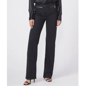 NWT Paige The Nines Collection Blake Sonnet Black Business Pants Cotton Size 32